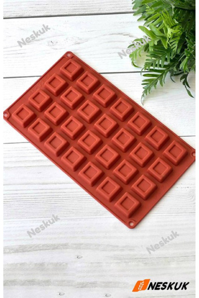 Neskuk قالب شوكولاتة سيليكون، مافن، معجنات، قالب كيك، قالب حلاوة طحينية، قوال...
