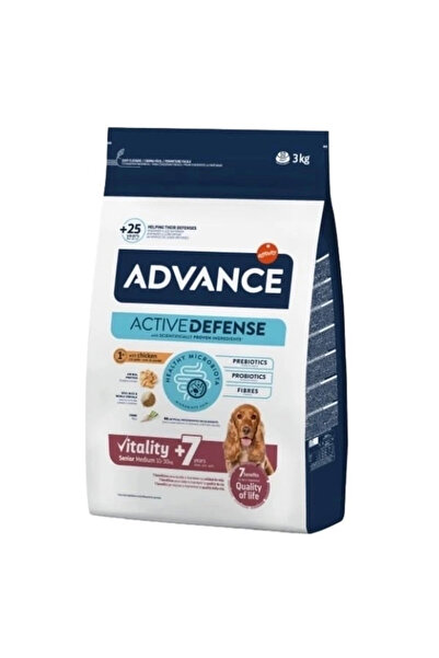 Advance Orta Irk Yaşlı Köpek Maması 3 Kg