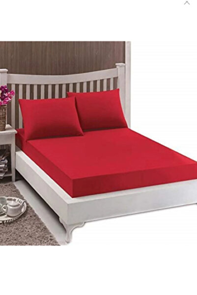 Salinas Fitted Sheet Double Red