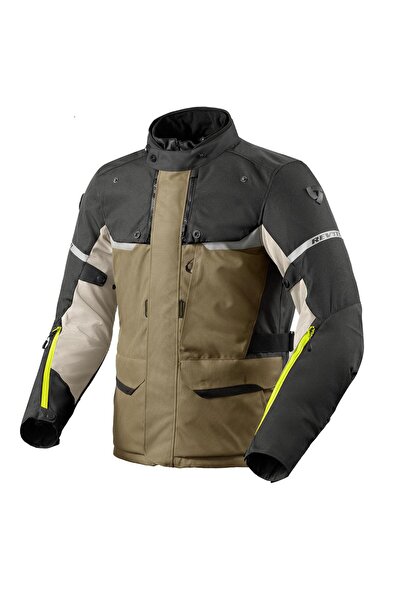 Revit REV'IT! Outback 4 H2O Yeşil Kışlık Motosiklet Mont Yeşil