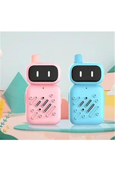 Genel Markalar WowKids XJ15 Rechargeable Çocuk Walkie Talkie 1 Km Sarı PmrTelsiz