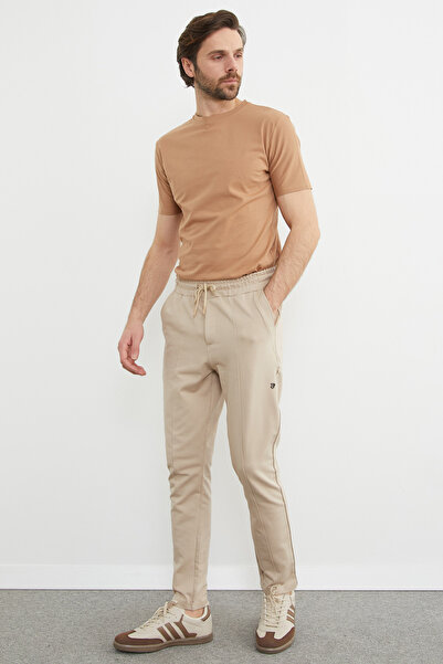 Fulla Moda Beli Tied-Up Çimalı Printed Trousers