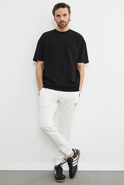 Fulla Moda Φούτερ Jogger με κορδόνια στη μέση