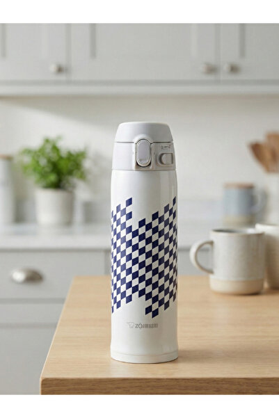 ZOJIRUSHI زمزمية ستانلس ستيل أبو فيل – عزل حراري مزدوج – مانعة للتسرب موديل S...