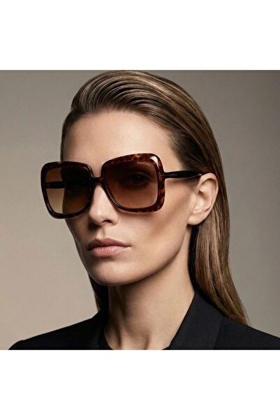 Tom Ford Women's Sunglasses Tf1156 52F 59-16, Brown Acetate Frame, Brown Lens