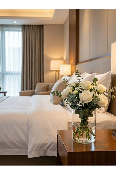 Paşabahçe Silindir Masa Üstü Cam Vazo, 10x14 Cm Silindir Saksı Mumluk