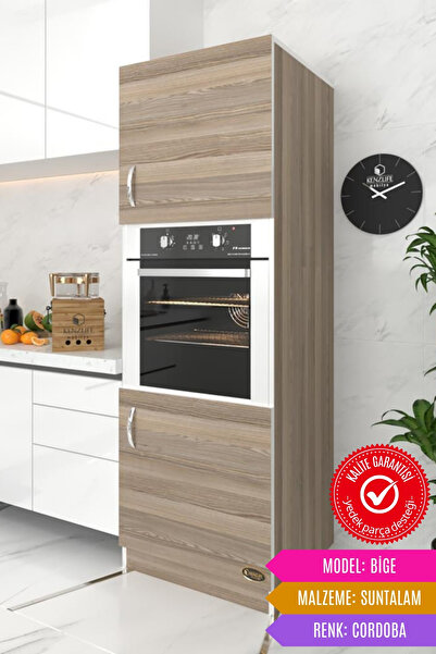 Kenzlife Ankastre Fırın Dolabı Bige Crd Mutfak Banyo Kiler