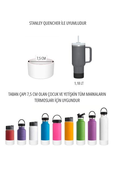 Mamastuff Koruyucu Silikon Altlık Taban - Simli Açık Mor Lila