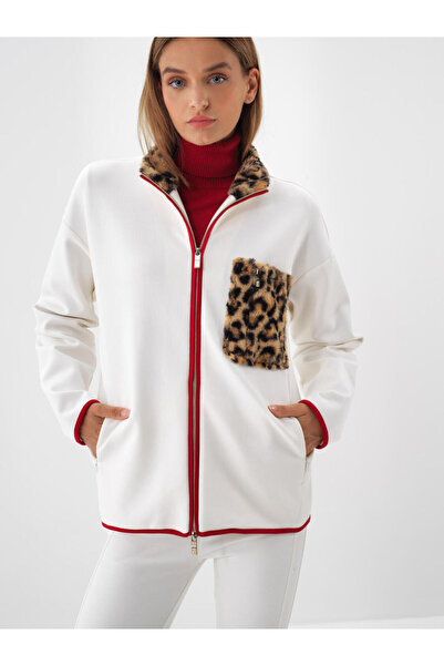 Xint Kadın Ekru Pamuklu Sweatmont