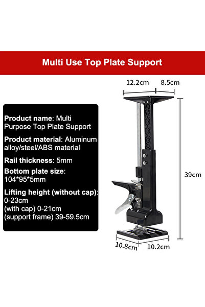 Choice 1 SET Dual Purpose Jack Hand Lift Tool Door Panel Drywall Board Telesc...