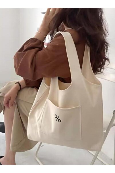 DOMEET حقيبة كتف نسائية من القماش، حقيبة يد نسائية كبيرة السعة، حقيبة دلو أني...