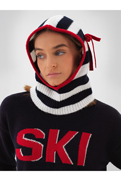 Xint Kadın Lacivert Yumuşak Dokulu Regular Fit Bere