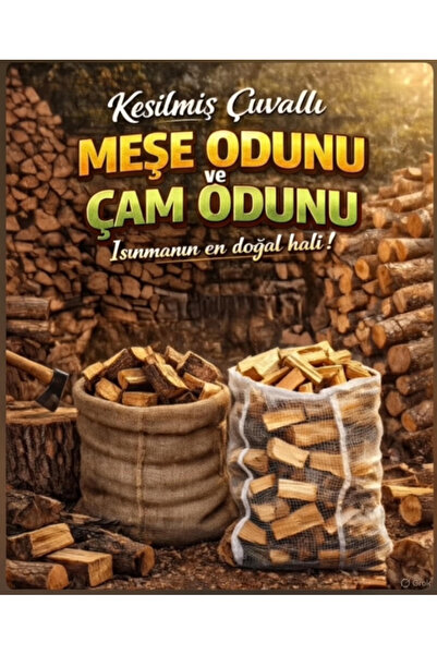 narım Kuru odun 40 kg şömine soba ve kampcılar için uygundur
