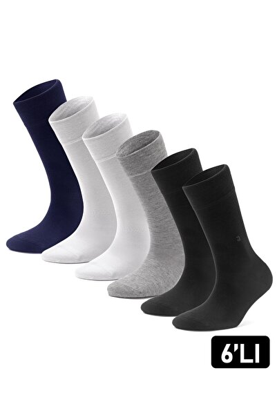 Just inner جوارب رجالية صيفية 6 قطع (بامبو)