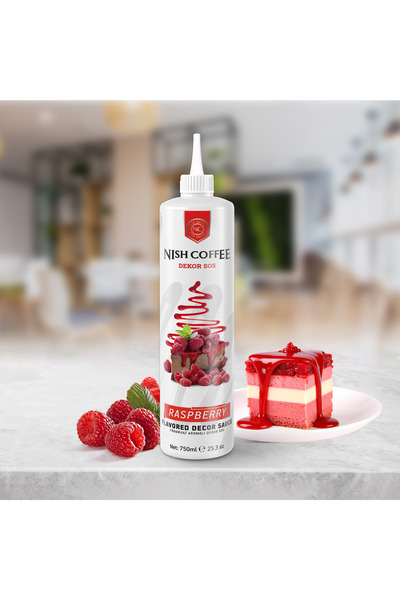 Nish Coffee Nish Frambuaz Aromalı Dekor Sos 750 Gr