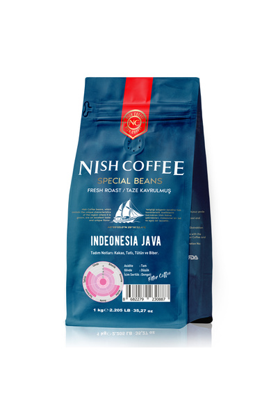 Nish Coffee Nish Filtre Kahve Endonezya Java 1 Kg