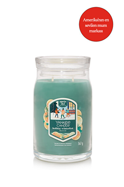 Yankee Candle Holiday Winterfest Signature Büyük Mum