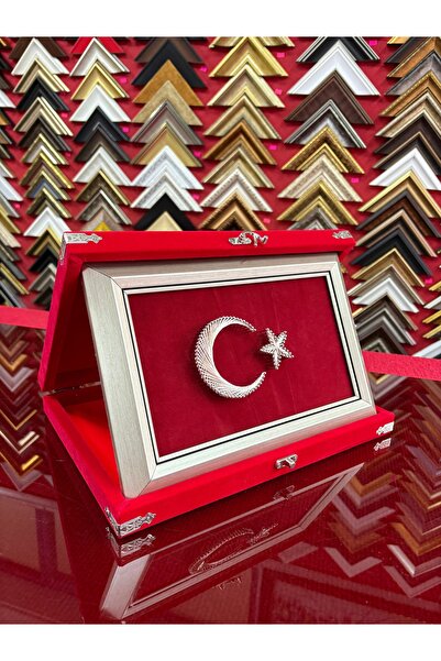 Payidar Design Plaket Türk Bayrağı Filografi Sanatı Tablo