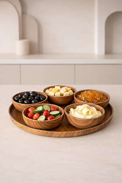 CASTEROLİ طقم 6 قطع متعدد الاستخدامات - وعاء صلصة - وعاء حلويات - وعاء للكوتش...