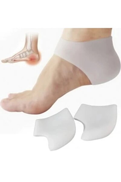 Nanopro Topuk Gömleği Diken Çorabı Koruyucu Tabanlık Silikon Esnek Çorap Göml...