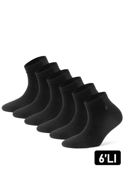 Just inner ÖTS Erkek Yazlık Çorap 6'lı Patik (Bambu) Sağlıklı Bambu Kumaş - 1...