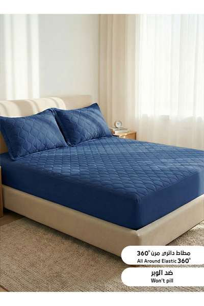 Melen Summer double fitted sheet set with light filling - 3 pieces - fits a 2...