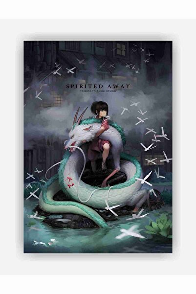 fırsatlar diyarı Spirited Away Ruhların Kaçışı Studio Ghibli Anime Duvar Post...