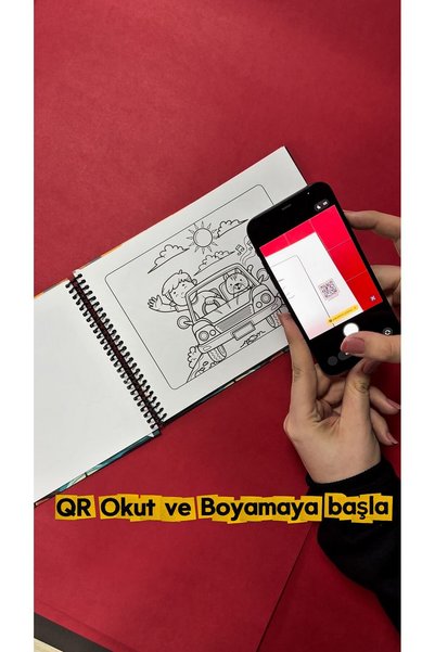 BULUT DİJİTAL QR MARKER BOYAMA DEFTERİ