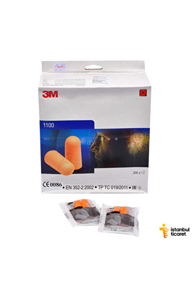 3M 1100 Kulak Tıkacı 200 Çift