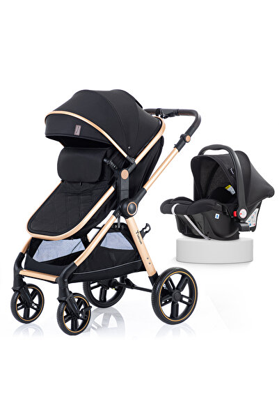 TEKNUM نظام سفر متكامل مع عربة أطفال برايم 3 في 1، ومحول، ومقعد سيارة للأطفال...