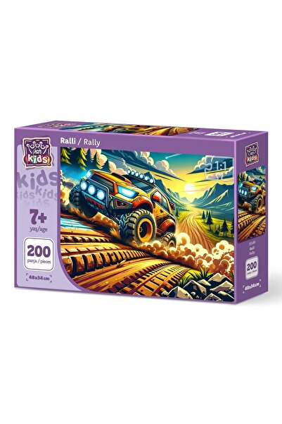 Art Puzzle Art Çocuk Ralli 200 Parça Puzzle