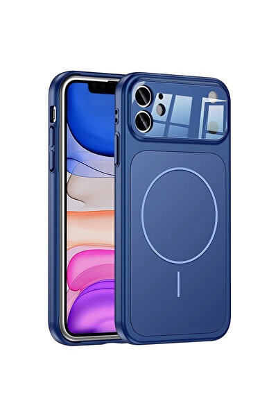 Coverzone حافظة هاتف أنيقة متوافقة مع آيفون 11 مع دعم ماجسيف وحماية للعدسة