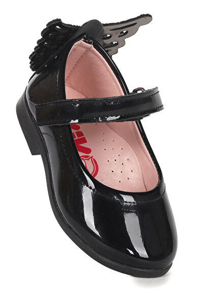 Kiko Kids حذاء راقصة الباليه للفتيات الصغيرات من Friga Mirror Butterfly Velcro