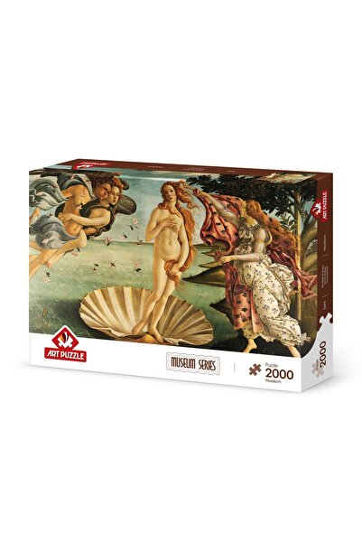 Art Puzzle Venüs'ün Doğuşu, Sandro Botticelli 2000 Parça Puzzle