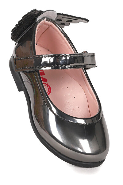 Kiko Kids حذاء راقصة الباليه للفتيات الصغيرات من Friga Mirror Butterfly Velcro