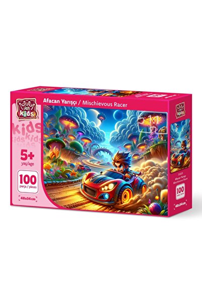 Art Puzzle Art Çocuk Afacan Yarışçı 100 Parça Puzzle