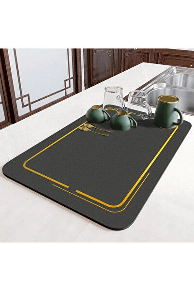 Diatom Water Absorbent Dish Drying Mat Odor Free