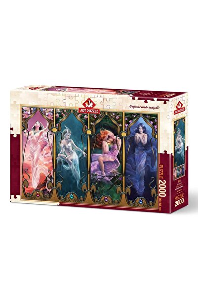 Art Puzzle Four Gems 2000 Piece Puzzle