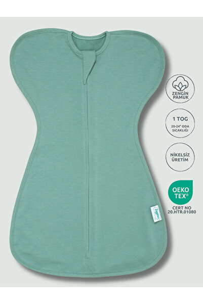 Zuppers Kelebek Kundak Uyku Tulumu - 1 TOG - Mint