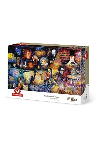 Art Puzzle 5109 نموذج عشاق الملاحظات - 500 قطعة