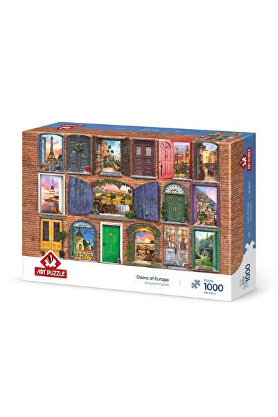 Art Puzzle Avrupa'nın Kapıları 1000 Parça Puzzle