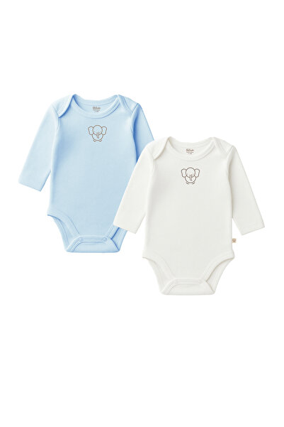 Lilalinda 100% Cotton Baby Bodysuit Set of 2