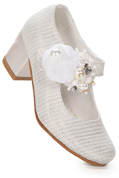 KARAMAZI Angelina Çupra Daily Girl's Pantofi de seara cu toc de 4 cm