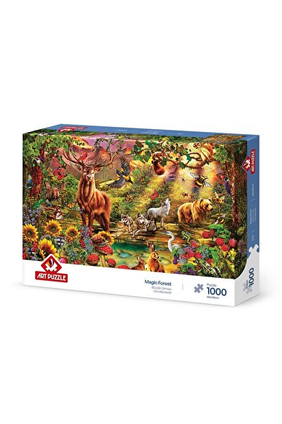 Art Puzzle لغز الغابة السحرية 1000 قطعة