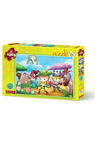Art Puzzle Üç Küçük Kahraman 50 Parça Yapboz