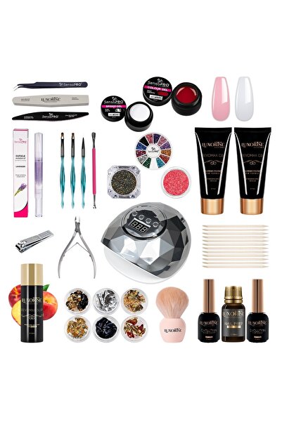 LUXORISE Kit REVOMAX Vision Sculpt Polygel cu lampă + CADOURI