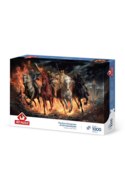 Art Puzzle Mahşerin Dört Atlısı 1000 Parça Puzzle
