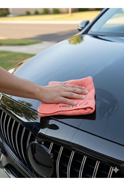 YASİMA Yasima 3 Adet Sihirli Dekoratif Temizlik Bezi 40*60 Cam Ev Araba Temiz...