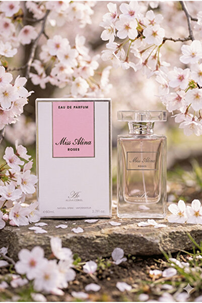 Alina Corel عطر ميس ألينا روز للنساء من ألينا كوريل - أو دو بارفان، 80 مل