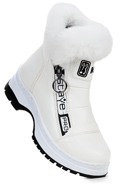 KARAMAZI Pantofi pentru fete Bente din piele lacuita cu fermoar rupt